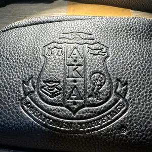 Black Alpha Kappa Alpha AKA A.K.A. College Sorority Belt Bag Fanny Pack RX2328 - Picture 1 of 9