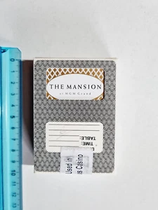CARTE DA GIOCO PAUL SON THE MANSION POKER CASINO VINTAGE PLAYING CARD NEW - Picture 1 of 2