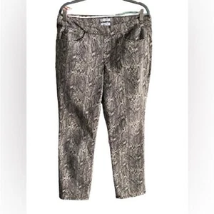 Westbound The Park Avenue Fit Animal Print Pull-On Pants Sz 12P R - Picture 1 of 9