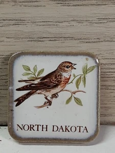 North Dakota Bird Fridge Magnet - Picture 1 of 2