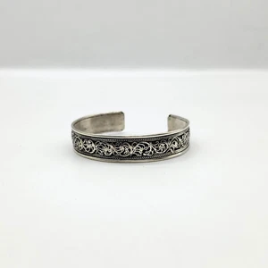 BRC05 Pure Copper Adjustable Unisex Bracelets with Tibetan Mantra - Picture 1 of 3