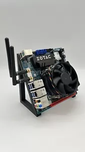 Mini ITX Vertical Motherboard Stand - Show Stand, Desktop, or Display Stand - Picture 1 of 7