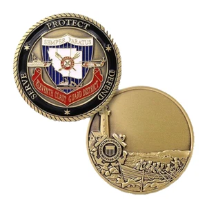 COAST GUARD ELEVENTH  DISTRICT GATEWAY TO THE PACIFIC 1.75" CHALLENGE COIN - Picture 1 of 1