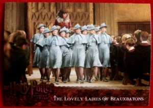HARRY POTTER AND THE GOBLET OF FIRE - Card #028 - LOVELY BEAUXBATONS - ArtBox - Picture 1 of 2