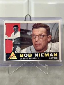 1960 Topps Bob Nieman St. Louis Cardinals #149 VG - Picture 1 of 2