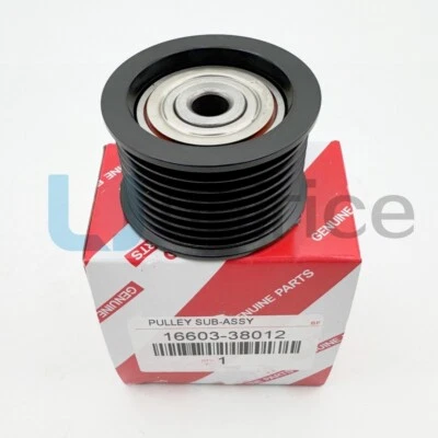 OEM For TOYOTA SEQUOIA TUNDRA GX460 LX570 V8 2008-2022 16603-38012 IDLER PULLEY - Image 1 of 4