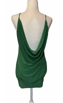 Camisola vintage Y2K Jewel Straps verde espalda abierta mujer talla L EE. UU. Foto 1 de 4