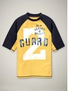 NWT Kid GAP Division of Search + Rescue Graphic Rashguard Swim Shirt Boys 4 5 12 - Picture 1 of 1