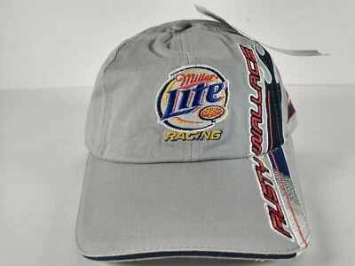 Rusty Wallace #2 NASCAR Hat Miller Lite Racing Chase Authentics Flame Foto 1 de 4