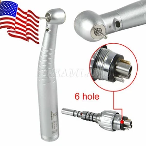 Large Torque Dental LED Fiber Optic High Speed Handpiece fit KaVo 6 Hole Coupler - Picture 1 of 9