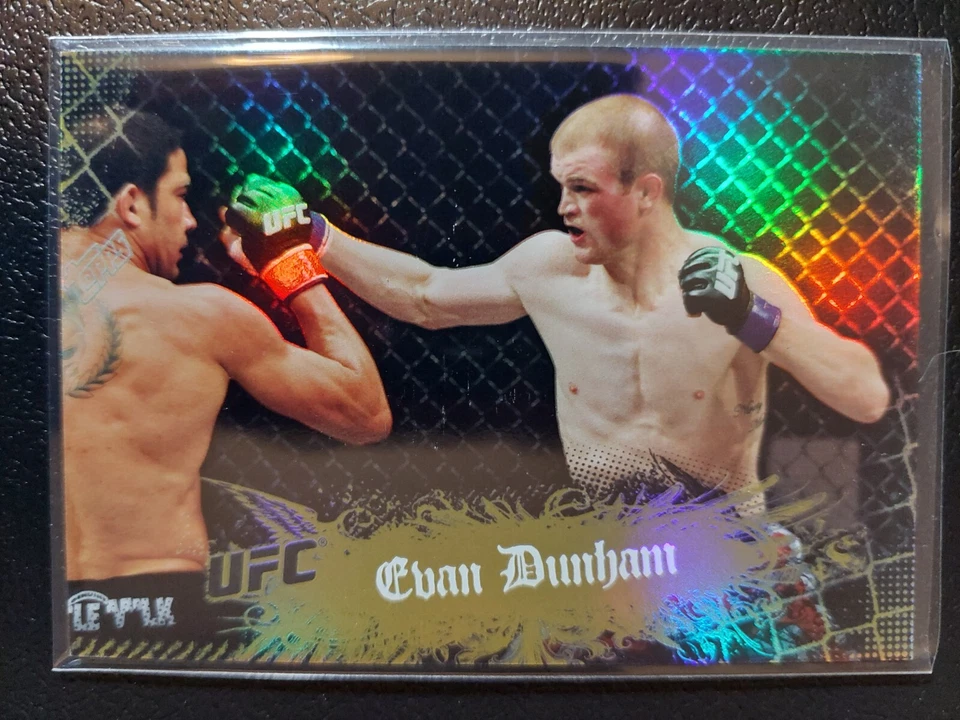 Evan Dunham #95 2010 UFC Main Event Thick Gold Parallel - Image 1 of 2
