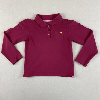 Camisa L L Bean Niñas Niños Manga Larga Cuello Talla M 5-6 Roja Muy Buena  Foto 1 de 4