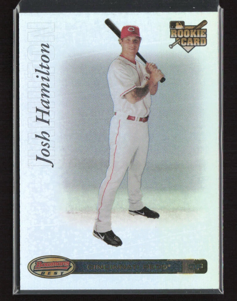 2007 Bowman's Best #69 Josh Hamilton #/799 RC - Image 1 of 2