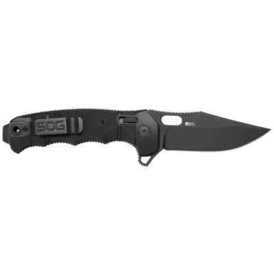 SOG High-Performance Duty S35VN Steel Ambidextrous Carry EDC 3.9" Sharp Blade - Image 1 of 4