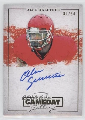 2013 Press Pass Gameday Gallery Silver /94 Alec Ogletree #GG-AO Rookie Auto RC - Image 1 of 2