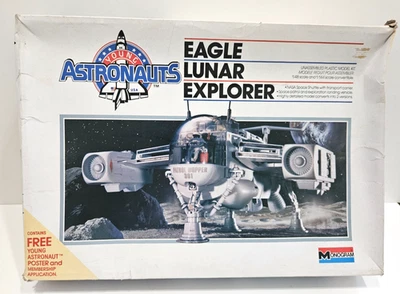 1/48 & 1/144 MONOGRAM EAGLE LUNAR EXPLORER #5906 NEW SCI-FI MECHA MODEL KIT - Image 1 of 3