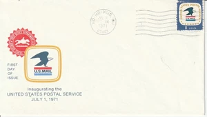 1396 8 cent Postal Service 7-1-71 FDC First Day Ho-Ho-Kus New Jersey - Picture 1 of 1