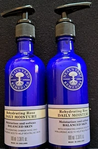 2 X NEAL'S YARD REMEDIES REHYDRATING ROSE DAILY MOISTURISER 100ML X 2 EXP:2/27 - Picture 1 of 3