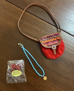 American Girl Puppe SAIGE Saiges Zubehör Handtasche Armband Halskette - Bild 1 von 8