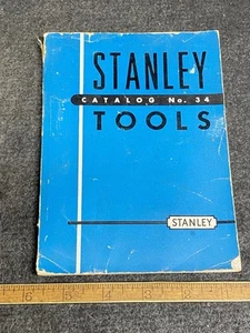 Stanley Tools Catalog No 34 1950 Edition Vintage Original USA - Foto 1 di 5