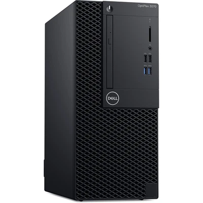 Dell OptiPlex 3070 Tower Desktop i5-8500 3.00GHz 8th gen 16GB 512GB Win 11Pro - Image 1 of 3