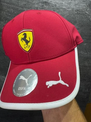 Puma Scuderia Ferrari 2025 F1 Fanwear Classic Red Hat Men’s - Image 1 of 4