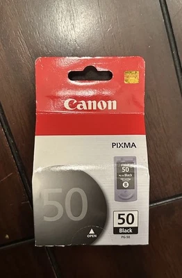 Canon PG-50 High Capacity FINE Black Ink Cartridge for Pixma - Image 1 of 4