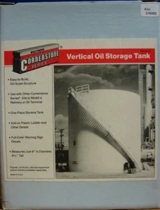 Walthers 933-3115 H0 - Verticale Olie Opslag Tank - Foto 1 di 2