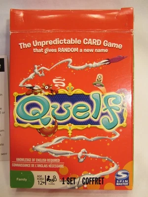 Quelf The Unpredictable Card Game by Spin Master   - Image 1 of 4