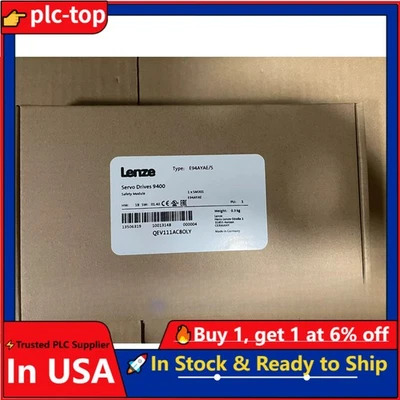 US Free TAX LENZE NEW E94AYAE Servo Drive IN BOX - Image 1 of 4