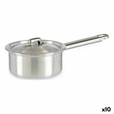 Casseruola con Coperchio Kinvara Argentato Alluminio Ø 12 cm 600 ml 0,6 L 14  - Immagine 1 di 2