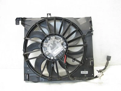 10-19 JAGUAR X250 XF XFR XJ XJR ENGINE RADIATOR COOLING FAN MOTOR ASSEMBLY 09242 - Image 1 of 4
