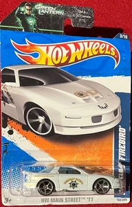 HOT WHEELS GREEN LANTERN PONTIAC FIREBIRD  WHITE 163/244. SEE COMBINED OFFERS! - Picture 1 of 1