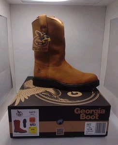 Georgia Boot G4673 Steel Toe Static-Dissipative Work Pull On Boots  Safety 10.5m - Picture 1 of 15