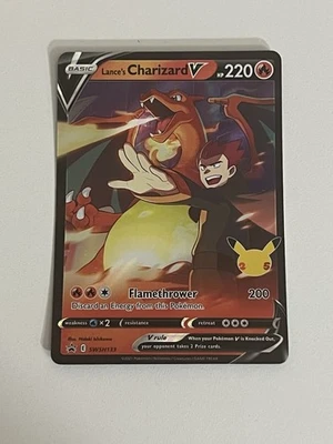 Lance's Charizard V - SWSH133 Pokemon SWSH: Sword & Shield Promo Cards Promo NM - Image 1 of 2