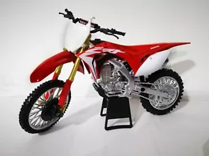 Nueva bicicleta de motocross Ray Honda CRF 450 2017-2019 1:12 modelo de juguete de fábrica MX - Imagen 1 de 4