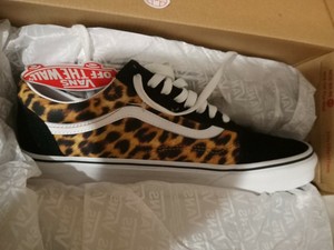 leopard print vans size 4