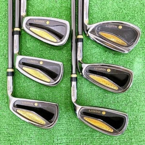 MAJESTY PRESTIGIO Iron Set 6-9 Pw Aw 6pc Graphite Regular Men Golf Club - Picture 1 of 12