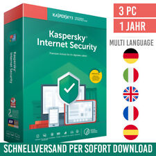 Kaspersky Internet Security 2022 - 3 Geräte - 1 Jahr - inkl. Antivirus