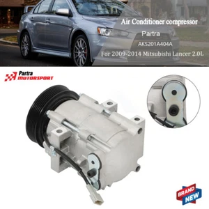 A/C AC Compressor Fit For 2009 2010 2011 2012 2013 2014 Mitsubishi Lancer 2.0L - Picture 1 of 13