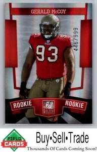 2010 Donruss Elite 161 Gerald McCoy Rookie /999 RC - Picture 1 of 2