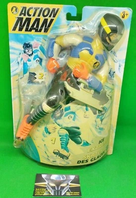 HASBRO 1999 ACTION MAN ICE EXTREME, NEW MISB. - Immagine 1 di 2
