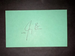 Jay Bruce, REDS (2008 Debut) SIGNED 3x5 Index Card (HS) - Imagen 1 de 1
