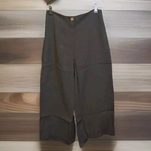 Indi And Cold Ladies Black Pantalon Coulotte Trousers 38 UK Size 12 RRP 89€ - Picture 1 of 5