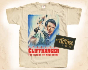 Cliffhanger Natural color Vintage T Shirt for Men Woman Unisex  Size S-5XL - Picture 1 of 5