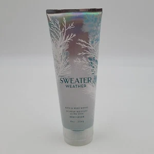 Bath and Body Works SWEATER WEATHER Ultimate Hydration Body Cream 8 oz Christmas - Picture 1 of 6