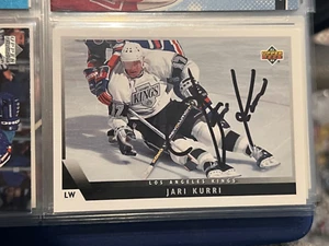Jari Kurri signed autographed 1993-94 Upper Deck Hockey #332 Card kings - Picture 1 of 1