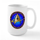 CafePress Star Fleet Command Large Mug (509175656)