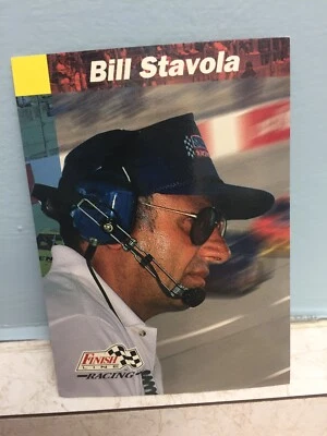 1993 PRO SET BILL STAVOLA OWNER #8 WINSTON CUP FINISH LINE RACING CARD No. 50 - Image 1 of 2