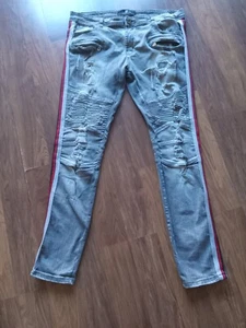 Focus Gray Jeans Size 38W/34L - Picture 1 of 9